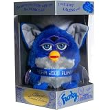 Millennium Y2K 2000 Furby Blue and Silver Talking Interactive Electronic Plush - Special Limited Edition