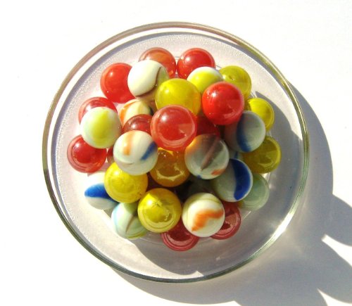 Imagen 8 de 1 Bolsa de Cuero para los Canicas + 60 CANICAS