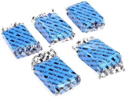 TOMTOP 5Pcs Car/ Auto Magic Clean Clay Bar Detailing Wash Sludge Mud Remove Blue