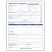 Adams Applications For Employment,  8.5 x 11 Inch, 25-Pack, White (9288ABF)