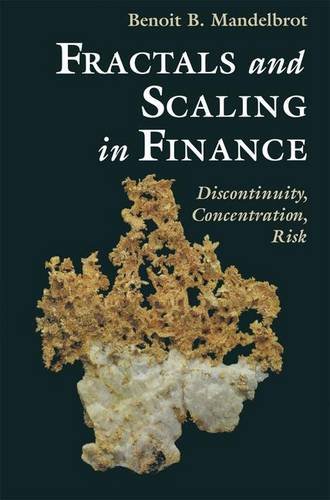 fractals and scaling in finance discontinuity concentration risk selecta volume e