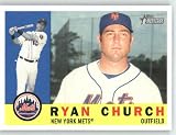 2009 Topps Heritage #180 Ryan Church - New York Mets (Baseball Cards)