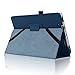 ACdream PU Leather Folio Protective Case for RCA 10 Viking Pro Tablet - Dark Blue