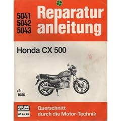 Reparaturanleitung Honda CX 500 ab 1980
