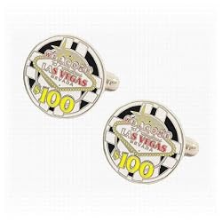 Poker Chip Cufflinks