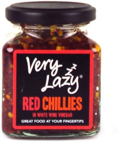 English Provender Very Lazy Red Chillies 190g