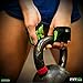Fit Four The Gripper Glove Callus Guard Fitness Gloves for WODs, Weightlifting & Cross Training Athletes - Enhanced Silicone Grip Palm (Green, Medium)