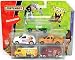 Spongebob Squarepants (2 cars), Avatar, Danny Phantom, Jimmy Neutron - Matchbox Nicke...