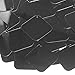 Black Shiny Metallic Sequin Square Diamond 1.5 inch Couture Loose Paillettes. Made in USA.