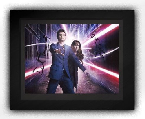 Doctor Who - David Tennant & Catherine Tate Autograph Signed & Framed Photo