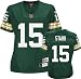Bart Starr Reebok Premier Throwback Player Green Bay Packers Women's Jersey - Large