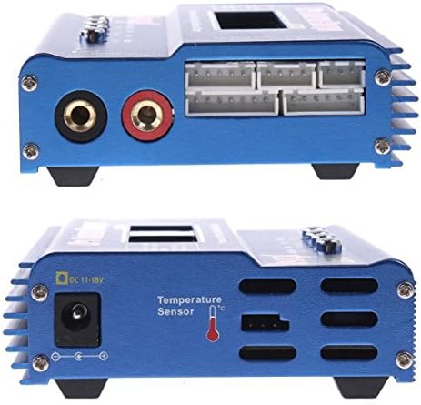 Foxnovo iMAX B6 Digital LCD Screen Lipo Ni-MH Li-ion Ni-Cd RC Battery Balance Charger (Blue)