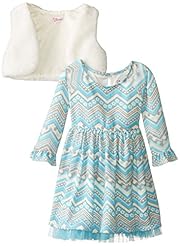 Girls Sweater  Polyester/Spandex/Knit  Dress with a Brush/Sweep Train  With Ruffles