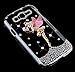 Handmade Pink Angel Fairy Girl Bling Hard Back Crystal Case Cover For Samsung Galaxy Grand Duos i9080 i9082 Phone