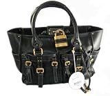 Chloe Handbags (Black) Leather Paddington Tote Bag 8SS084-7E422