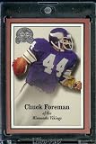 2000 Fleer Greats of the Game Football Card # 42 Chuck Foreman Minnesota Vikings Mint Condition - Shipped In Protective ScrewDown Case!