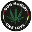 Bob Marley - Leaf Round Patch