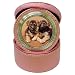 German Shepherd Puppies Jewelry Case Travel Clock