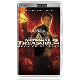 NATIONAL TREASURE 2 Book Of Secrets UMD PSP Movie ^^