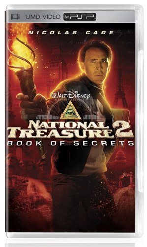 NATIONAL TREASURE 2 Book Of Secrets UMD PSP Movie ^^