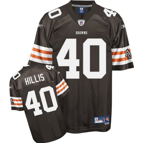 Cleveland Browns Peyton Hillis Brown Reebok NFL Premier Jersey (X-Large)