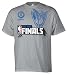 NBA Men's Dallas Mavericks Conference Champions Short Sleeve T-Shirt (Grey, X-Large)