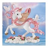 Breast Cancer Awareness Unicorn Figurine: Hope And Dreams by The Hamilton Collection