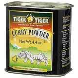 Tiger Indian Spices Curry Powder 4.4 Ounce Tins Pack of 6 by Tiger Tiger