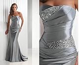 IMAGE OF On Sale Hot Applique Sheath/column Bridal Gowns Cocktail Dresses Evening Dresses Wedding Dresses Bridal Gown (Size 6,8,10,12,14,16 in Stock)
