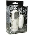 Doc Johnson White Nights Velvet Touch Controller and Bullet Waterproof Muti-Speed Adult Sex Toy Kit