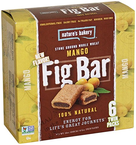 Nature's Bakery Whole Wheat Fig Bars - Mango - 6 ct