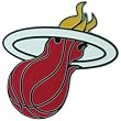Miami Heat NBA Pewter Logo Trailer Hitch Cover by Half Time