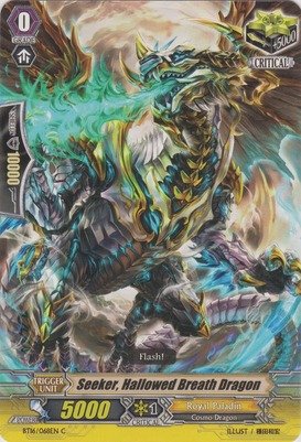 Cardfight!! Vanguard TCG - Seeker, Hallowed Breath Dragon (BT16/068EN) - Booster Set 16: Legion of Dragons & Blades ver.E