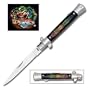 Rebel Edge Stiletto Jack In Box Folding Knife with