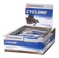 Maximuscle Cyclone Bars Dark Chocolate 60g Box of 12