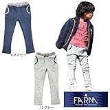 【SiShuNon/FARM】チェック切替裏ボアスキニーパンツ ファーム チェック 切替 裏ボア スキニーパンツ 120 12 グレー