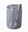 Design Ideas Quartet Cup, Mesh, Silver