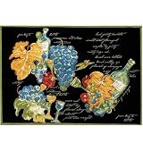 April Cornell Wine Country Black Placemat