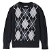 Cherokee Ebony BB Argyle Sweater - Large