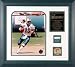 Dan Marino Miami Dolphins Framed 8x10 Photograph with Piece of Game Used Jersey and Nameplate