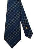 LOUIS VUITTON�@�k�u-23�@CRAVATE PANACHE�@100% SILK NECKTIE�@���C���B�g�� �l�N�^�C�@�I���W�i���M�t�g�{�b�N�X + �V���b�v�o�b�O�t