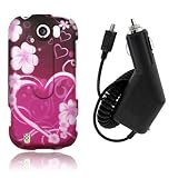 HTC myTouch 4G Slide / DoubleShot - Exotic Love Design Hard Plastic Skin Ca ....