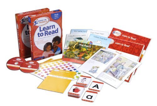 Amazon Exclusive Hooked on Phonics Learn to Read Pre-K Complete with BONUS Stell by Hooked On Phonics (2009) Paperback