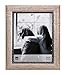 Kiera Grace Brooks Picture Frame, 8 by 10 Inch, Silver Crosshatch