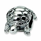 Sterling Silver Reflections Turtle Bead (4mm Diameter Hole)