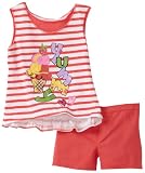Young Hearts Toddler Girls Yummy 2 Piece Shorts Set