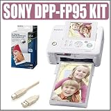 Sony DPP-FP95 Picture Station Digital Photo Printer w/3.6-Inch LCD Tilt-Adjustable Display + Accessory Kit