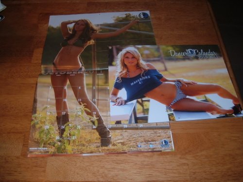 Dallas Mavericks Dancer-Cheer Squad 2010-2011 Wall Calendar-New