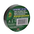 Duck 667 3/4-Inch-by-66-Feet-by-0.007-Inch Vinyl Electrical Tape, Black