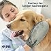 PR Pet 2 in 1 Dog and Cat Grooming Brush Glove to Easily Wash and Groom Long Hair Breads